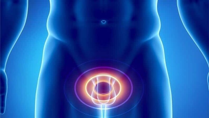 Pain of prostatitis
